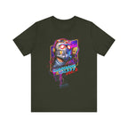 T-Shirt Guardians of the Galaxy Vol 2 T-Shirt – Retro Marvel Graphic Tee (Unisex) Dark Olive