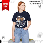T-Shirt Awesome Bear T-Shirt - Fun Graphic Unisex Tee for Teen & Adults (100% Cotton)