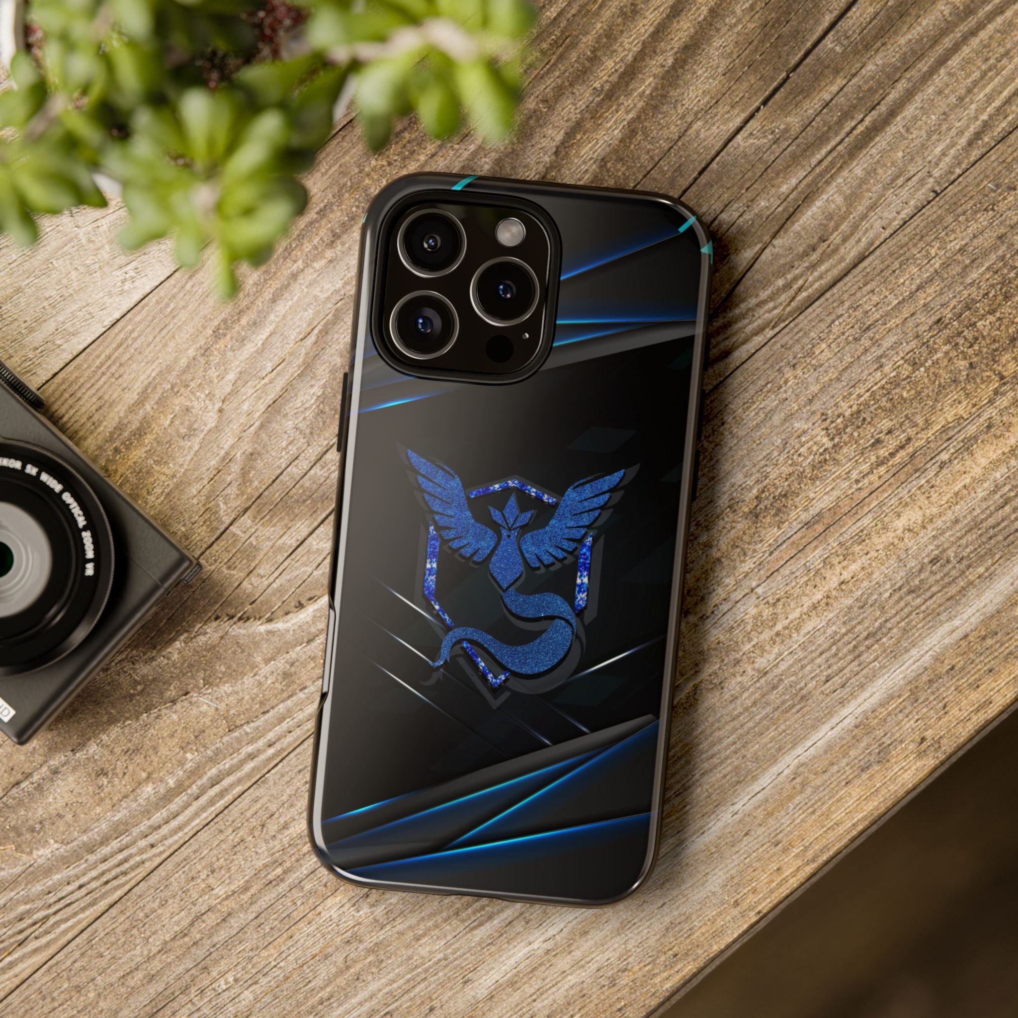 Team Mystic Phone Case - Tough Dual-Layer Protective Case for iPhone, Samsung, Pixel