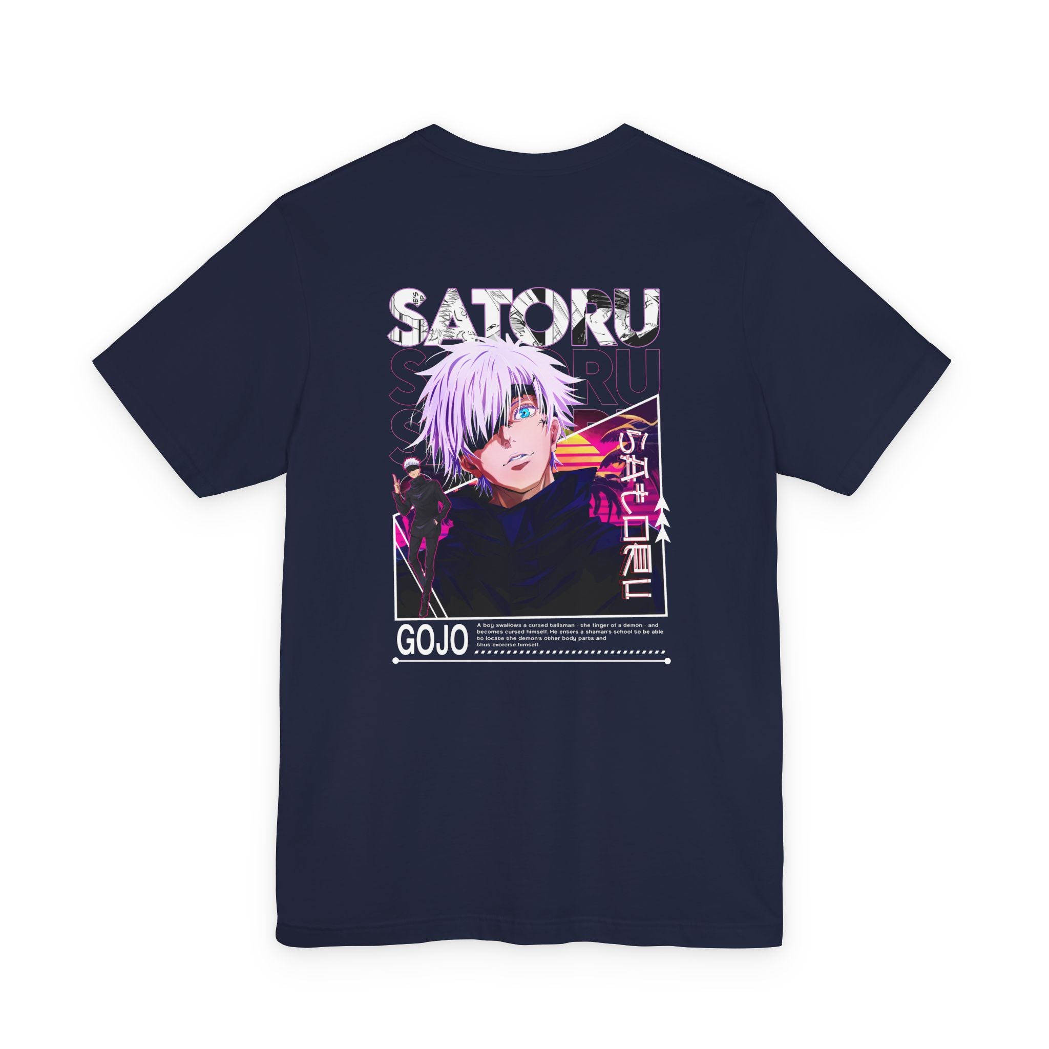Gojou Satoru Shirt – Unisex Anime Graphic Tee | Soft Cotton for Jujutsu Kaisen Fans & Collectors