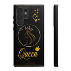 Tough Case Queen Phone Case – Matte & Glossy Crown Design for iPhone, Samsung & Pixel Samsung Galaxy S22 Ultra Matte