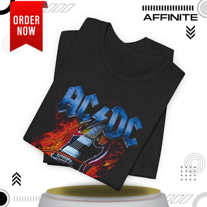 T-Shirt Rock In T Shirt - AC/DC Graphic Tee (Unisex Rock Shirt)