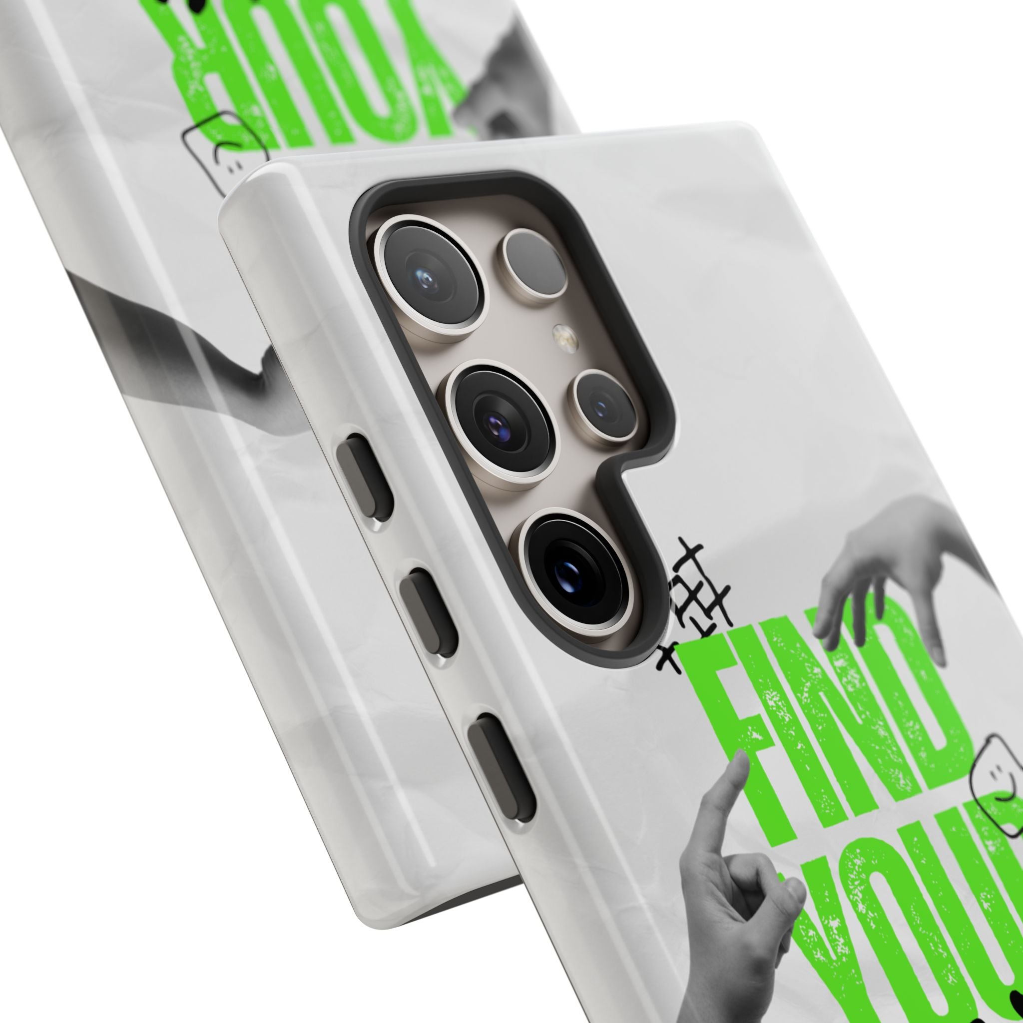 Phone Cases - Find Your Joy Themed Tough Phone Protection for iPhone, Samsung, Google Pixel (Matte/Glossy)