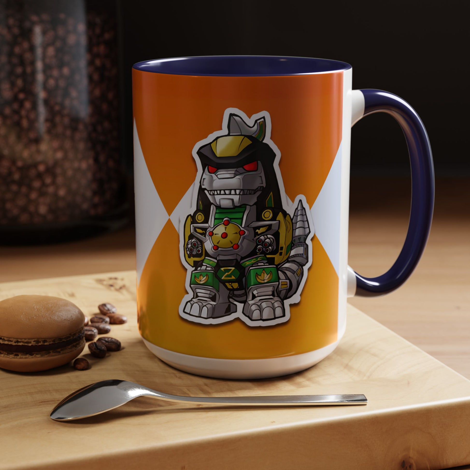 Mug Power Rangers Dragonzord Mug – 11oz & 15oz Ceramic Coffee Cup