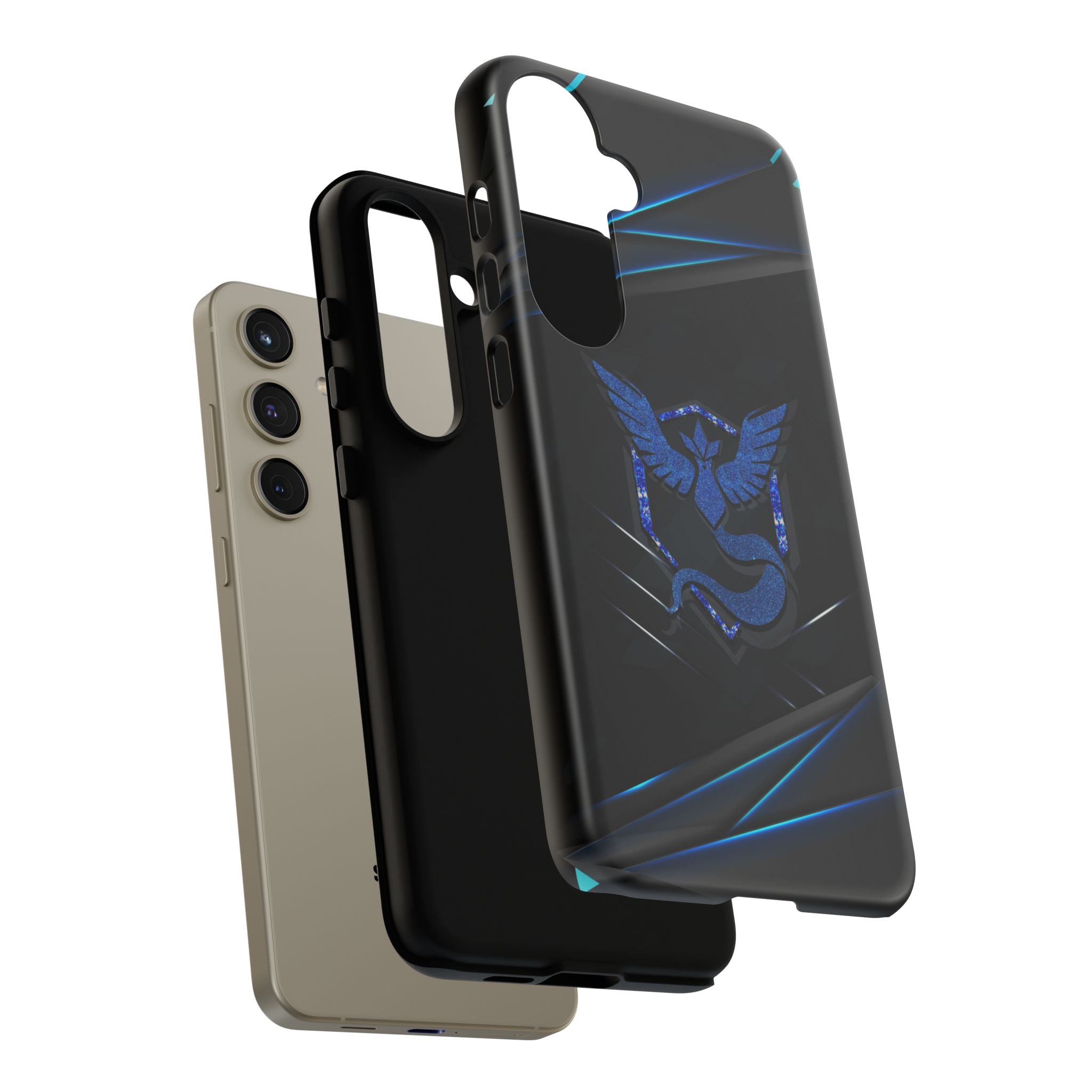 Team Mystic Phone Case - Tough Dual-Layer Protective Case for iPhone, Samsung, Pixel