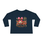 Toddler Long Sleeve Tee - 2025 Happy New Year Disco Design