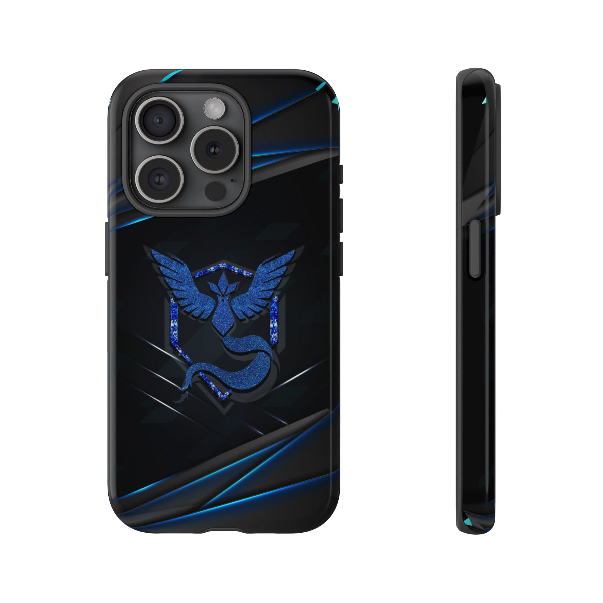 Team Mystic Phone Case - Tough Dual-Layer Protective Case for iPhone, Samsung, Pixel