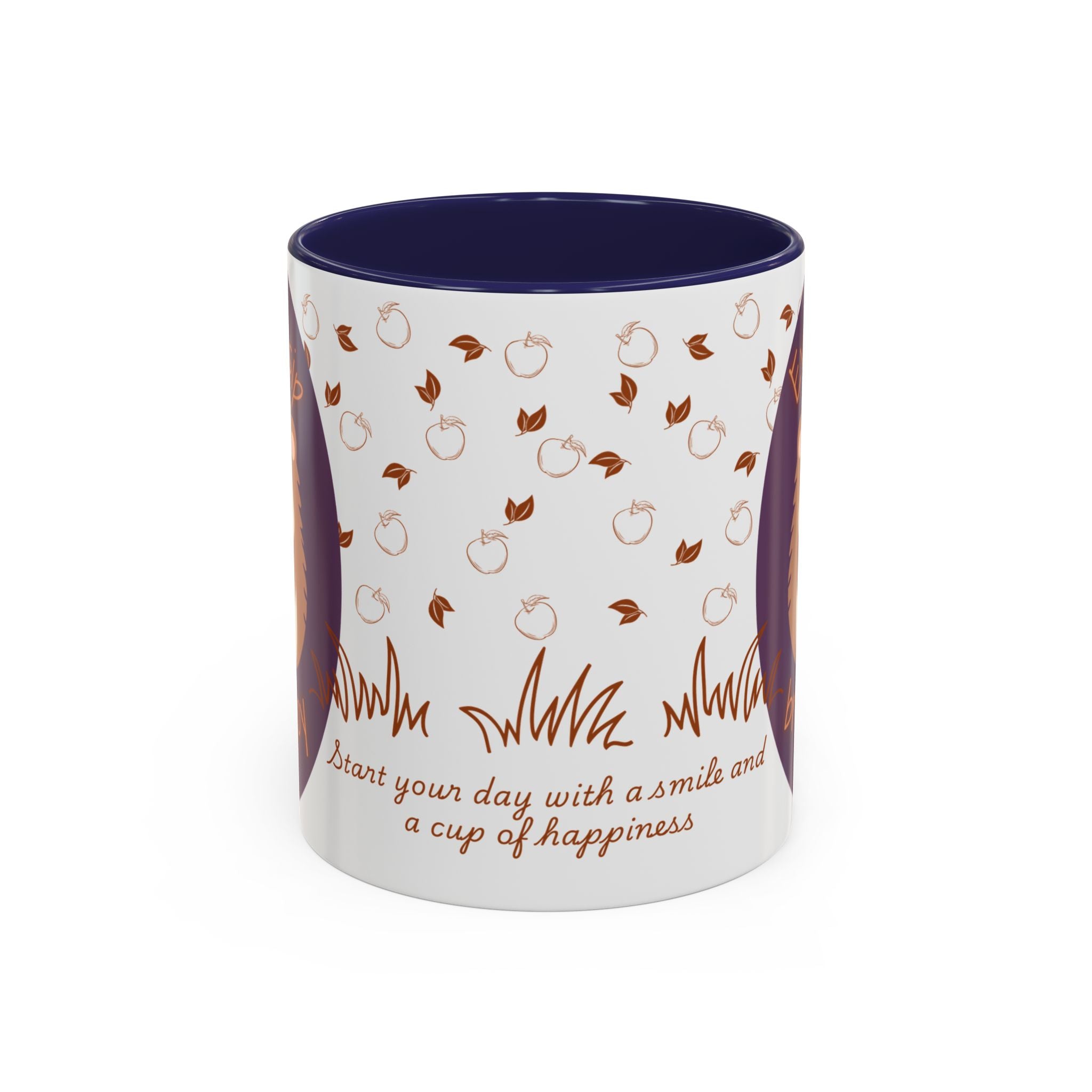 Cute Hedgehog Accent Coffee Mug , Funny Gift for Animal Lovers, (11oz) (15oz)