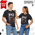 T-Shirt Deadpool T-Rex Unisex Jersey Tee - Fun Graphic T-Shirt for Comic Fans - Jurassic Chichanga