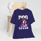 T-Shirt Unisex Dog Lover Shirt | Graphic T-Shirt with Dog Design and 'Dog Lover' Text
