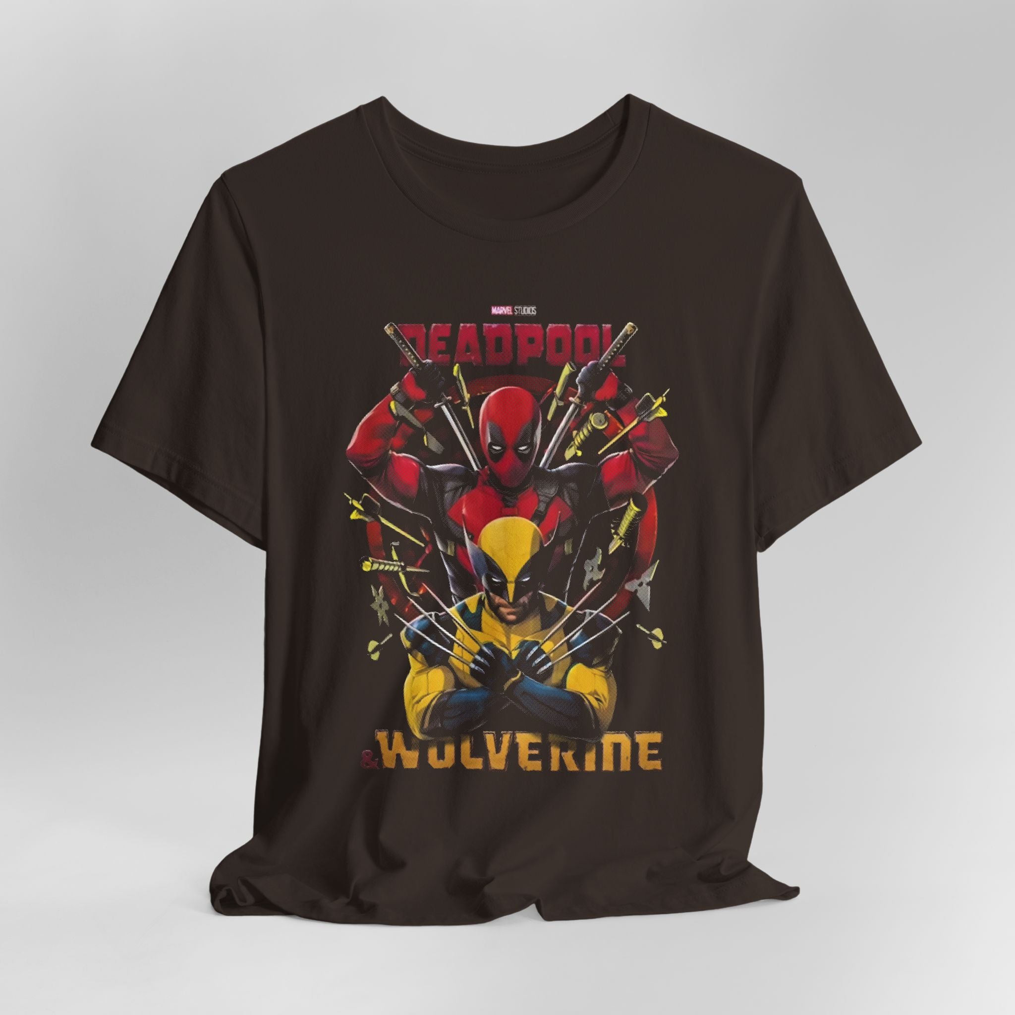 Wolverine and Deadpool T-Shirt – Soft Cotton Graphic Tee for Marvel Fans | Unisex Crew Neck