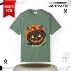T-Shirt Mens Halloween T Shirts - Wickedly Soft Garment-Dyed Tee Light Green