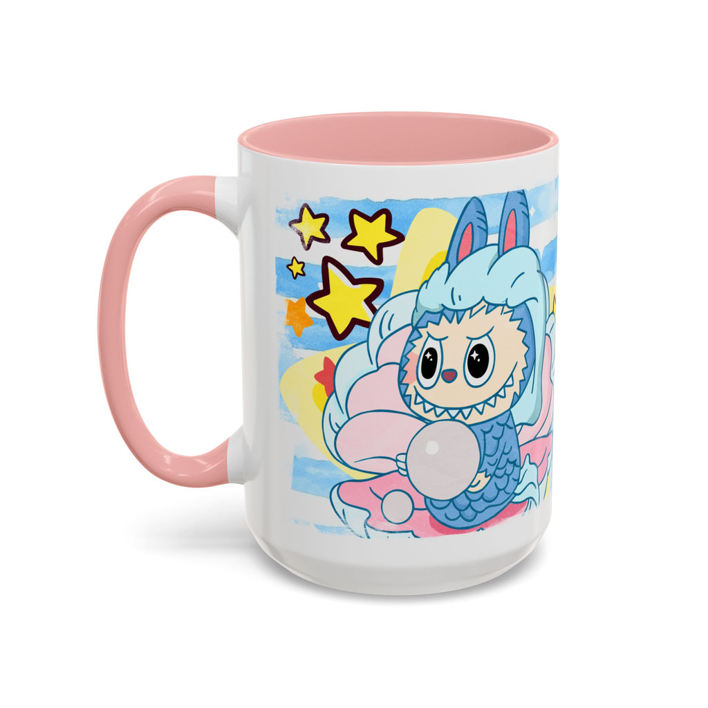 Lazy Yoga Accent Coffee Mug - Cute Animal Design 11oz & 15oz