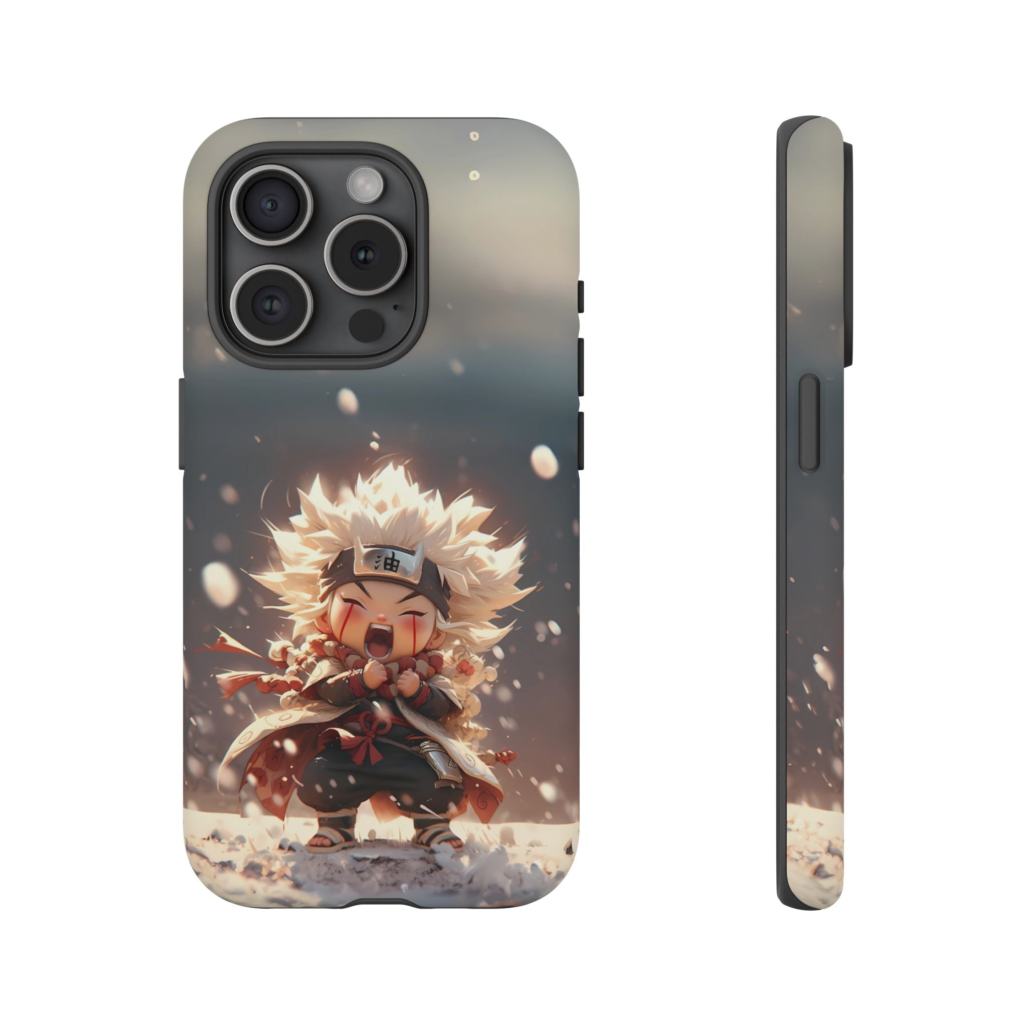 Anime Phone Case – Chibi Jiraiya Tough Protective Case for iPhone & Samsung