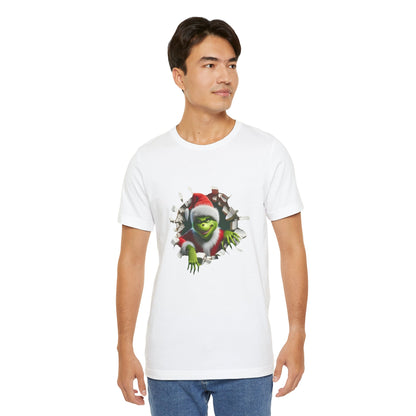 T-Shirt The Grinch Unisex Jersey Short Sleeve Tee | Soft Cotton Christmas T-Shirt