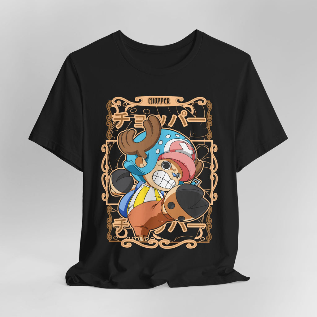 Anime-Inspired Unisex Short Sleeve Tee - 100% Cotton Chopper T-Shirt by Bella+Canvas