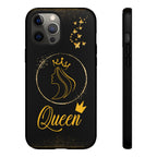 Tough Case Queen Phone Case – Matte & Glossy Crown Design for iPhone, Samsung & Pixel iPhone 12 Pro Max Matte