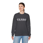 Graphic Crewneck Sweatshirt - Heavy Blend Unisex Crime Design