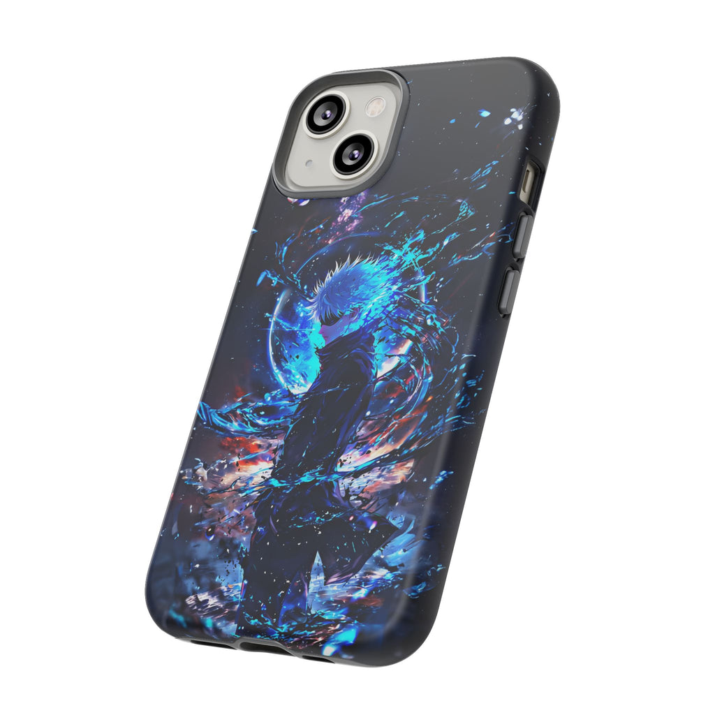 Anime Tough Phone Case – Gojou Satoru Design for iPhone, Samsung, and Google Pixel