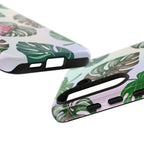 Tough Cases - Monstera Leaf Themed Phone Protection for iPhone, Samsung, and Google Pixel (Matte/Glossy)