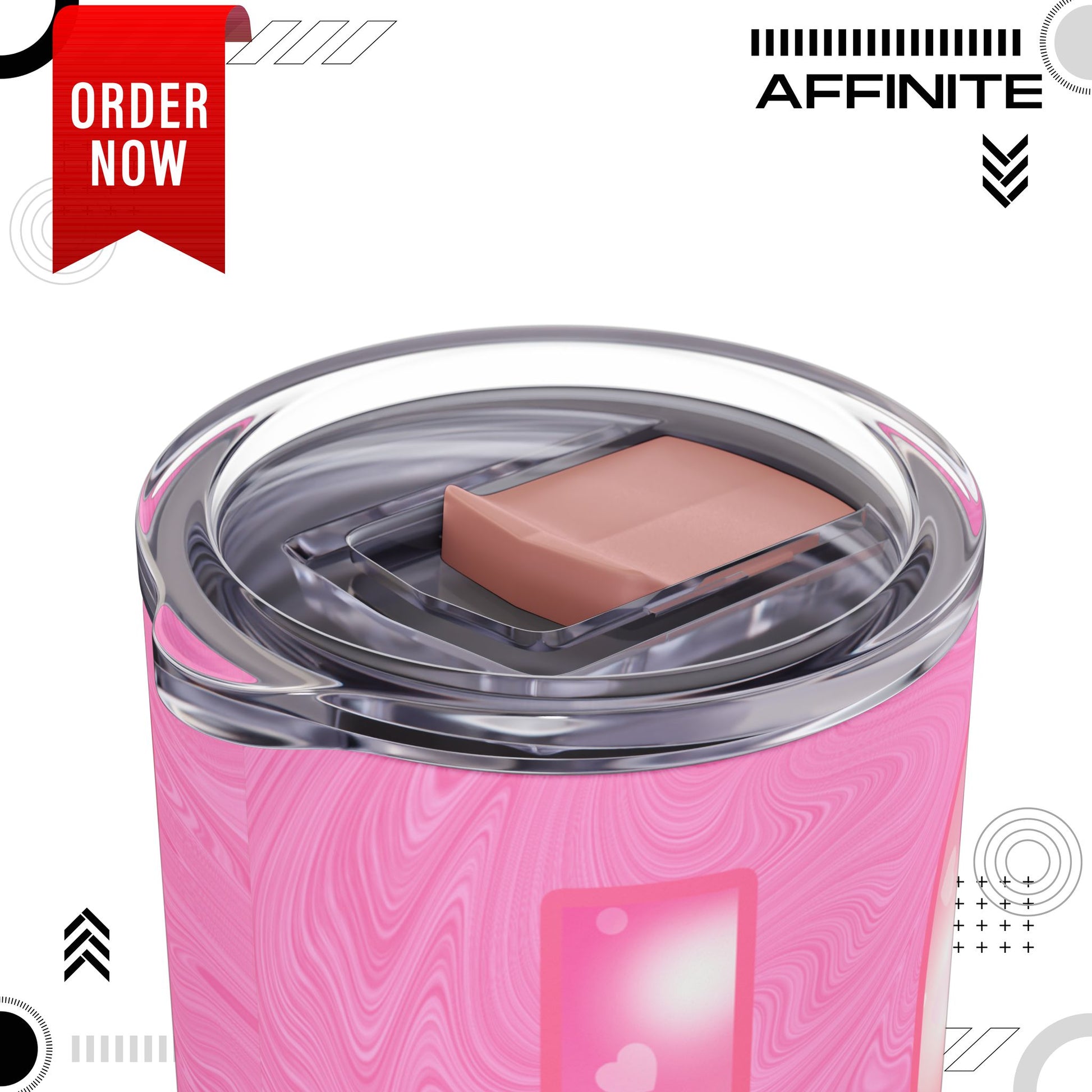 Tumblers Love-Focused Skinny Matte Tumbler – 20oz Perfect Gift Idea