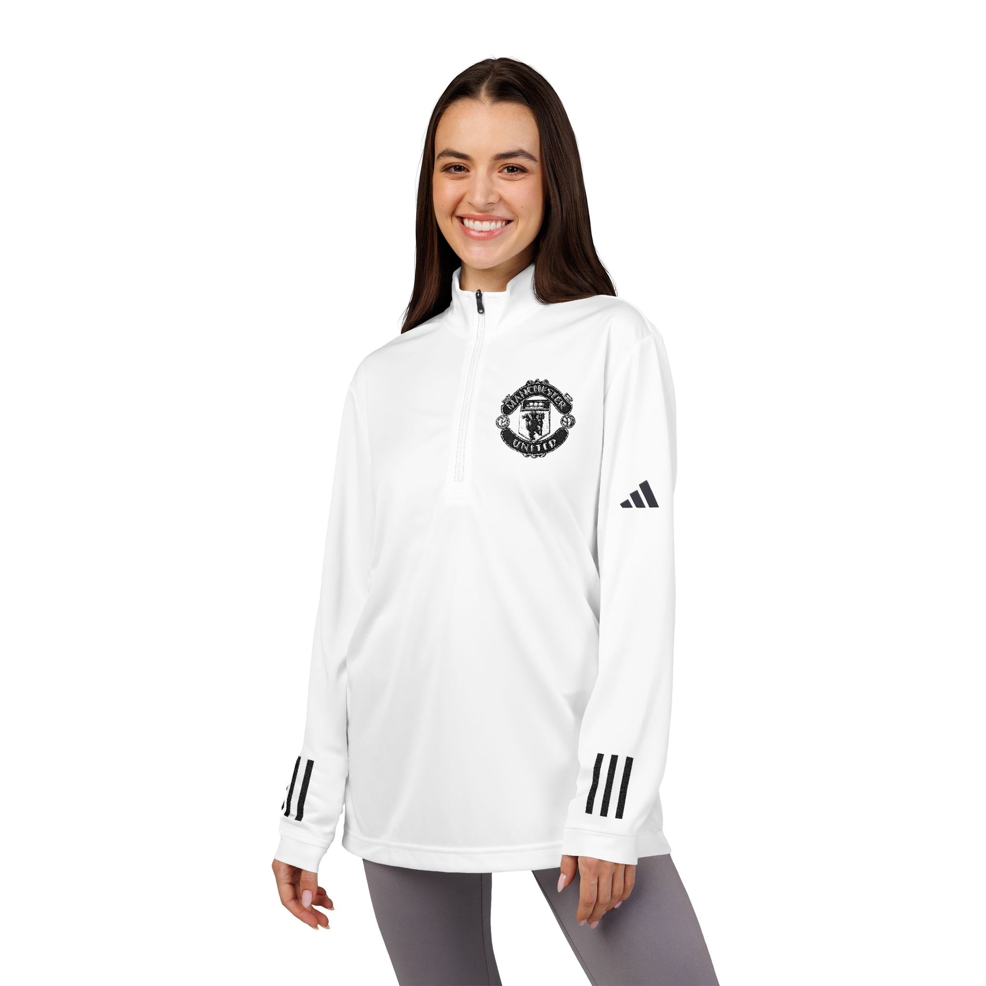 Sweatshirt adidas® Quarter-Zip Pullover (Embroidery)