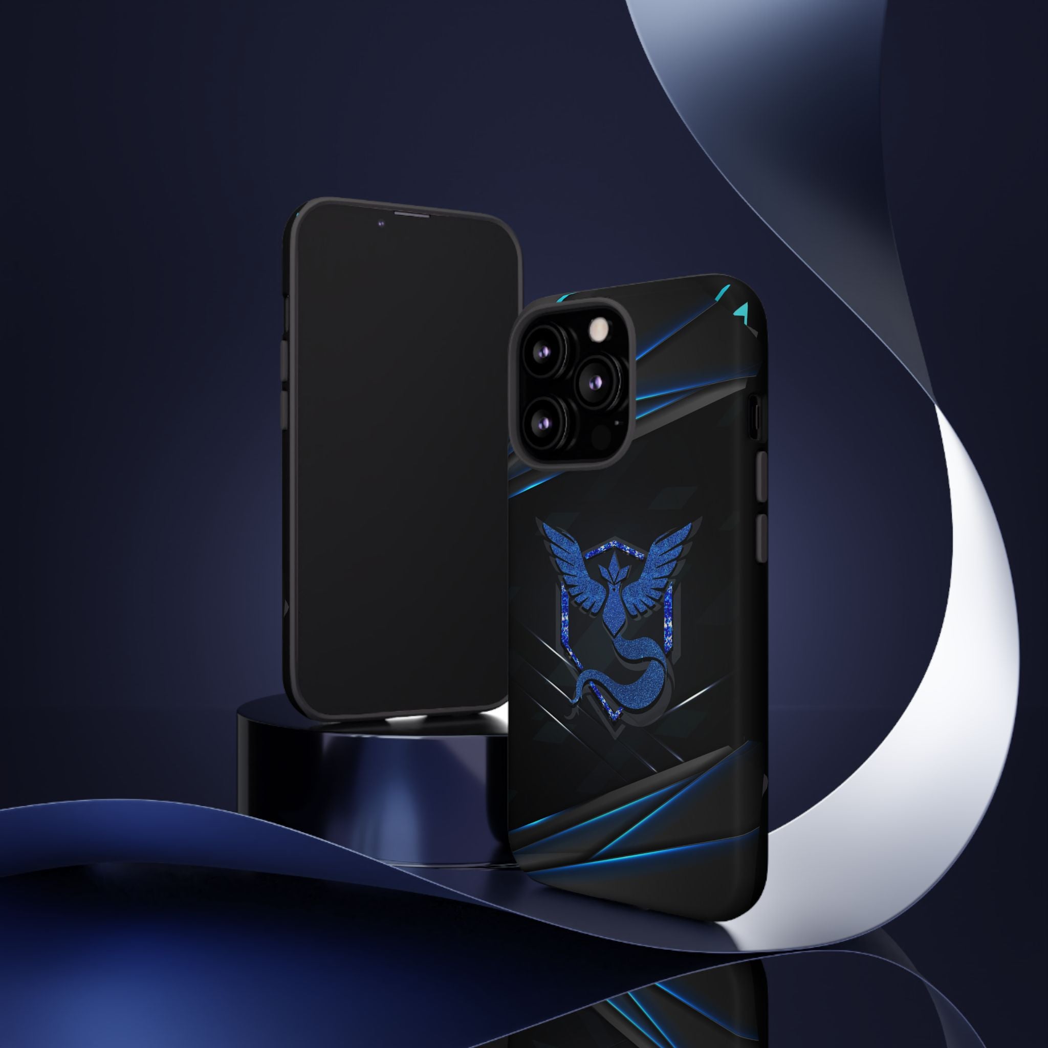 Team Mystic Phone Case - Tough Dual-Layer Protective Case for iPhone, Samsung, Pixel
