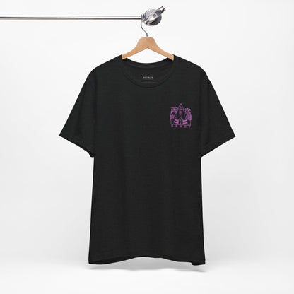 T-Shirt Unisex Anime Jujutsu Kaisen T-shirt - Sukuna Design Solid Black Blend