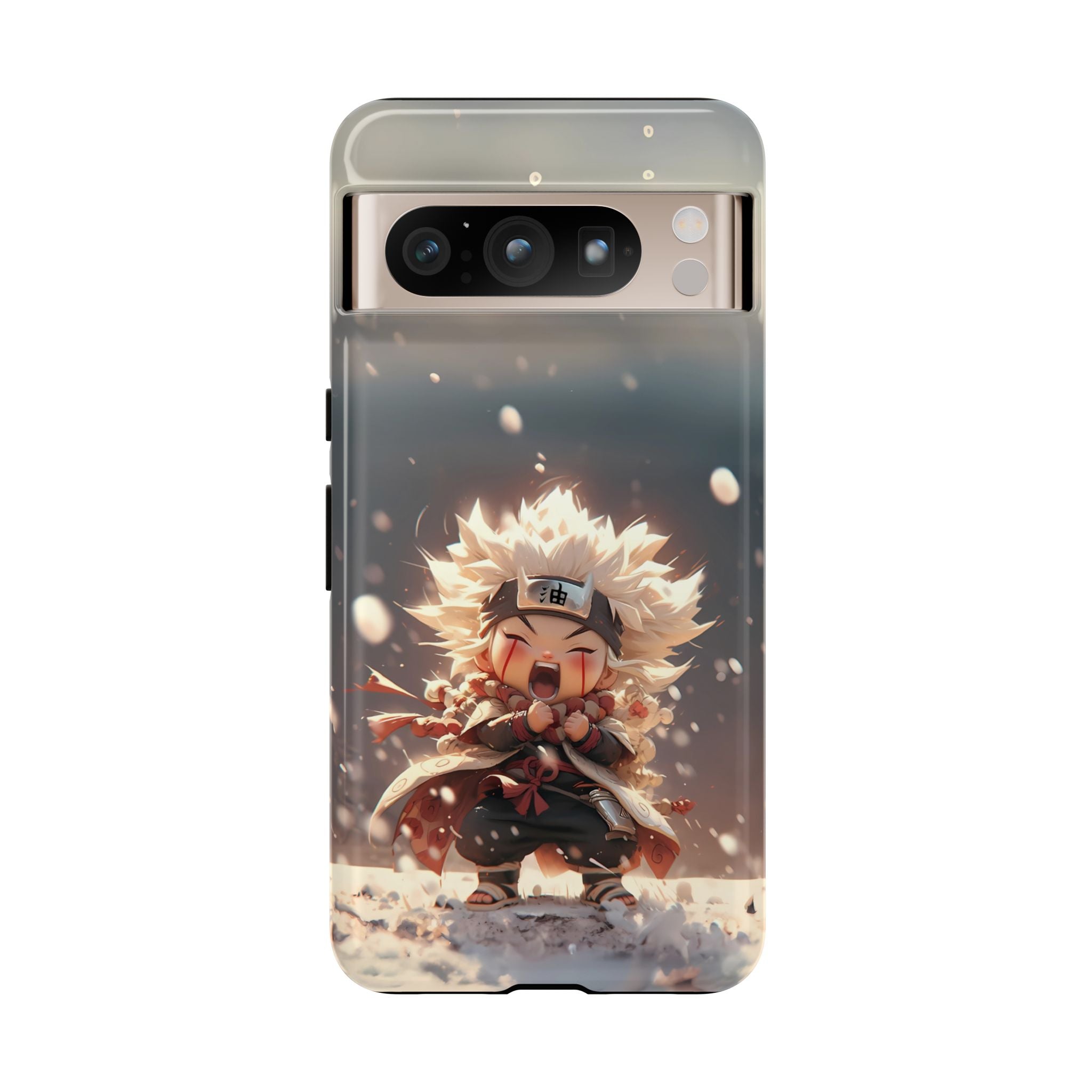 Anime Phone Case – Chibi Jiraiya Tough Protective Case for iPhone & Samsung