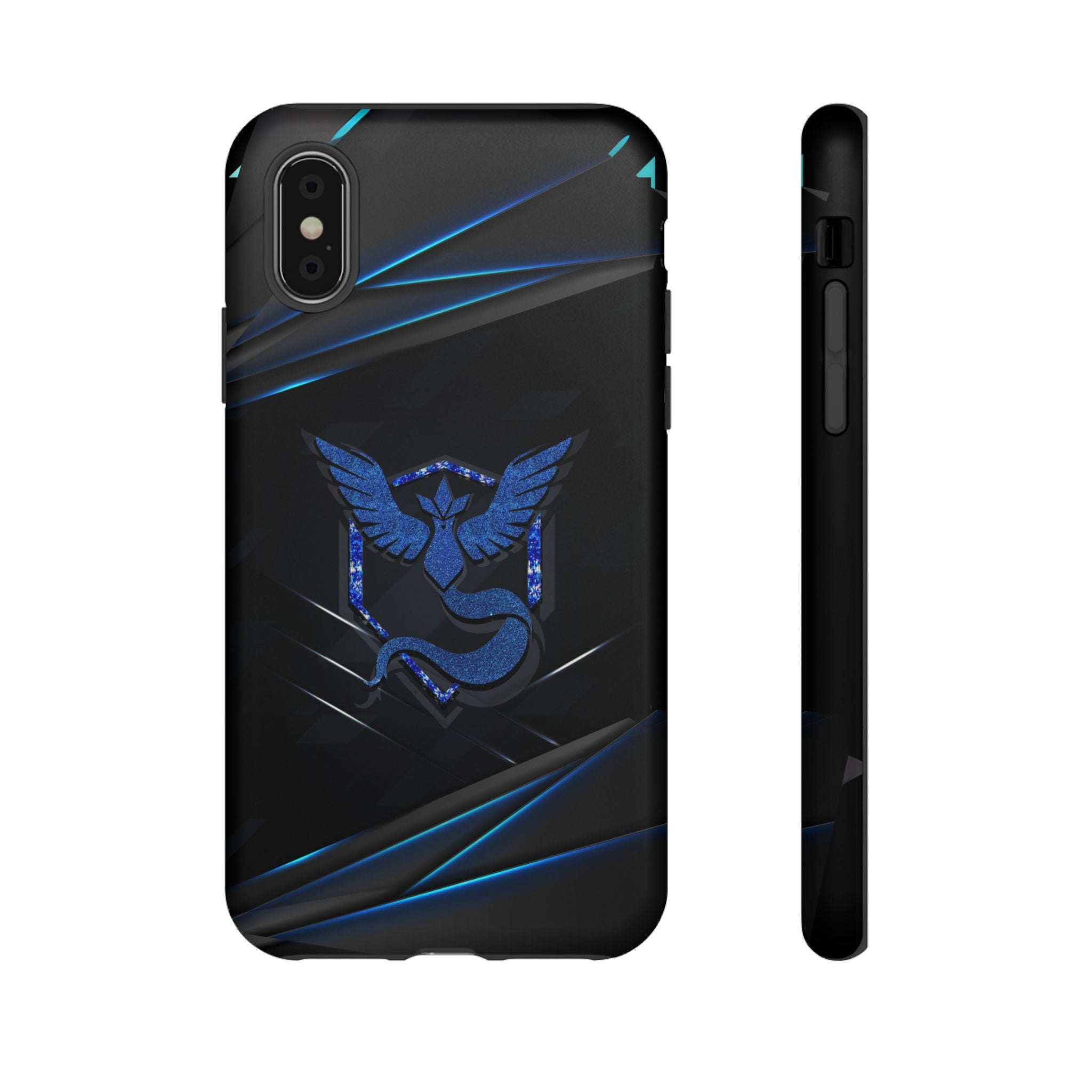 Team Mystic Phone Case - Tough Dual-Layer Protective Case for iPhone, Samsung, Pixel