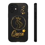 Tough Case Queen Phone Case – Matte & Glossy Crown Design for iPhone, Samsung & Pixel iPhone 12 Matte