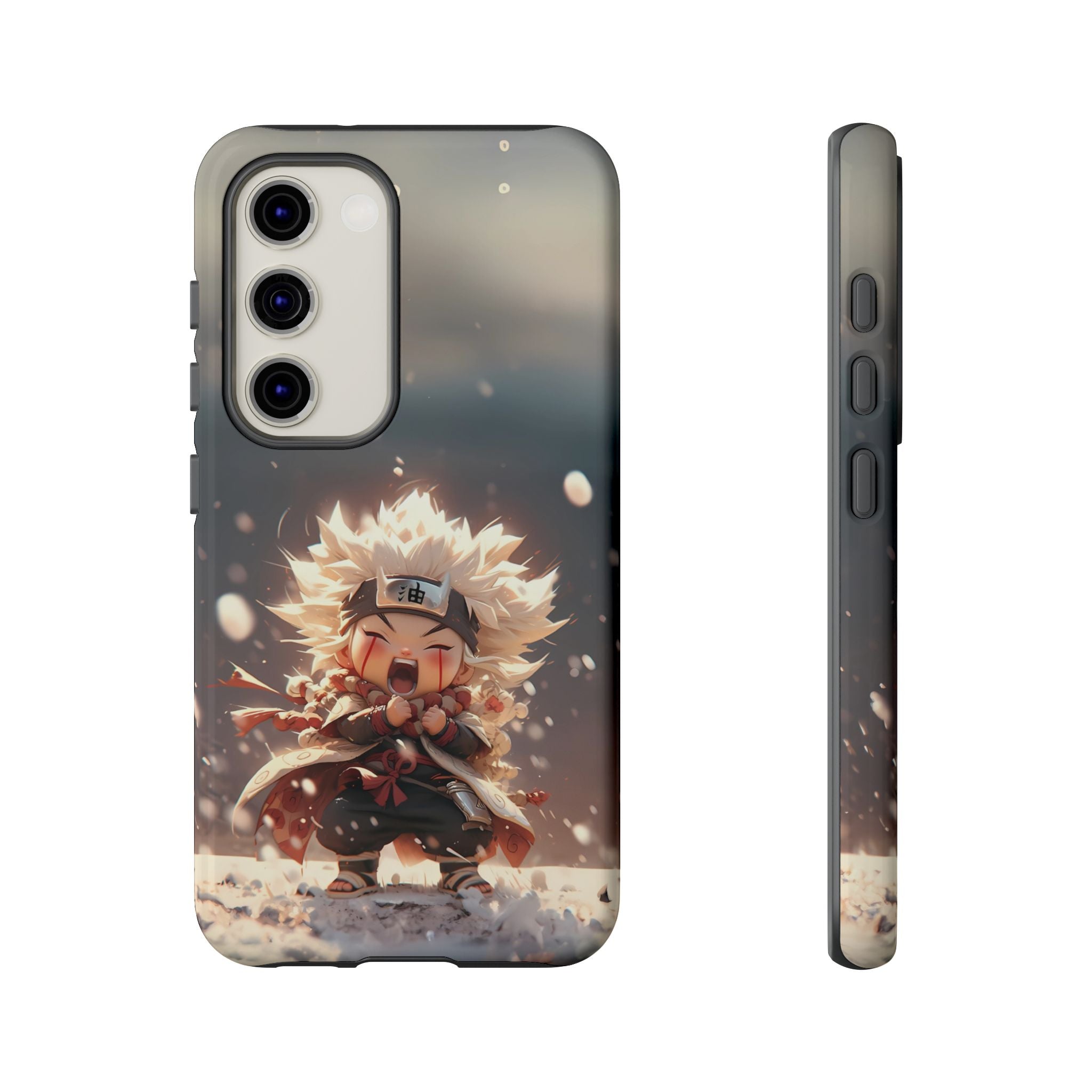 Anime Phone Case – Chibi Jiraiya Tough Protective Case for iPhone & Samsung