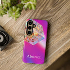 Vibrant 3D Cube Phone Case - Colorful Gradient Art for iPhone, Samsung & Pixel