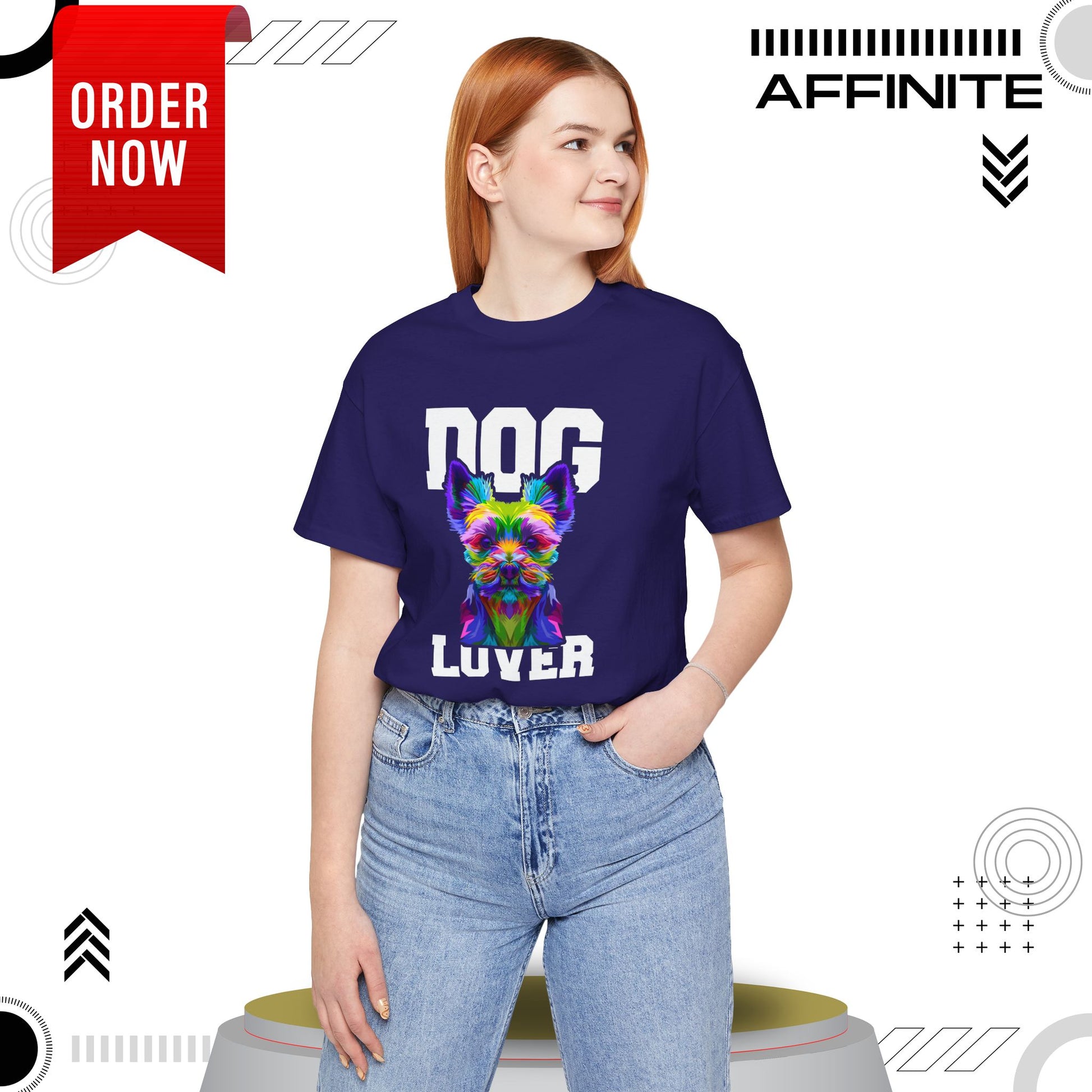 T-Shirt Dog Lover Unisex T-Shirt | Sharp Dog Graphic