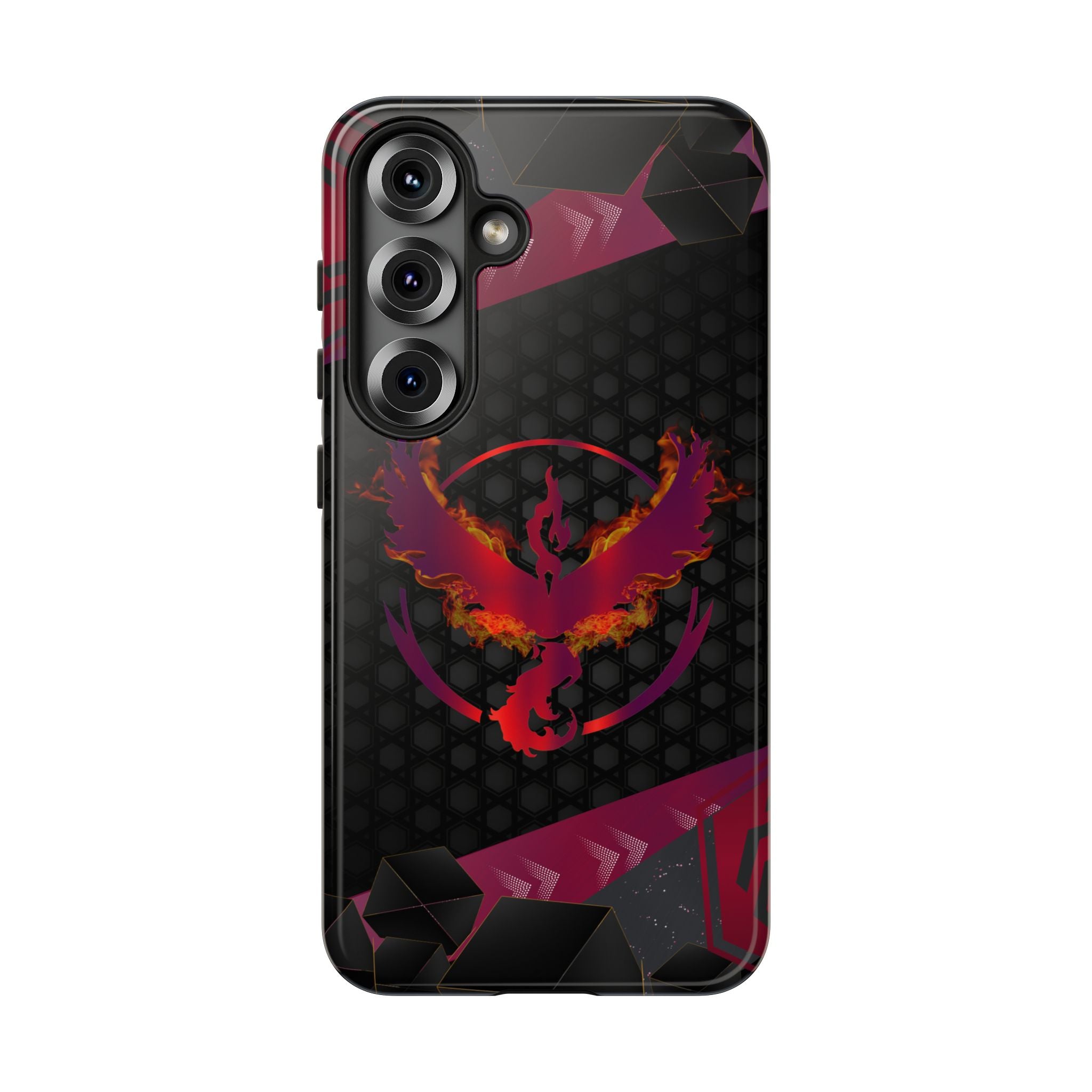 Pokémon Phone Case – Team Valor Tough & Rugged Dual-Layer Protection for iPhone, Samsung, Pixel | Wireless Charging Ready