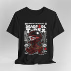 Deadpool T-Rex Unisex Jersey Tee - Fun Graphic T-Shirt for Comic Fans - Jurassic Chichanga