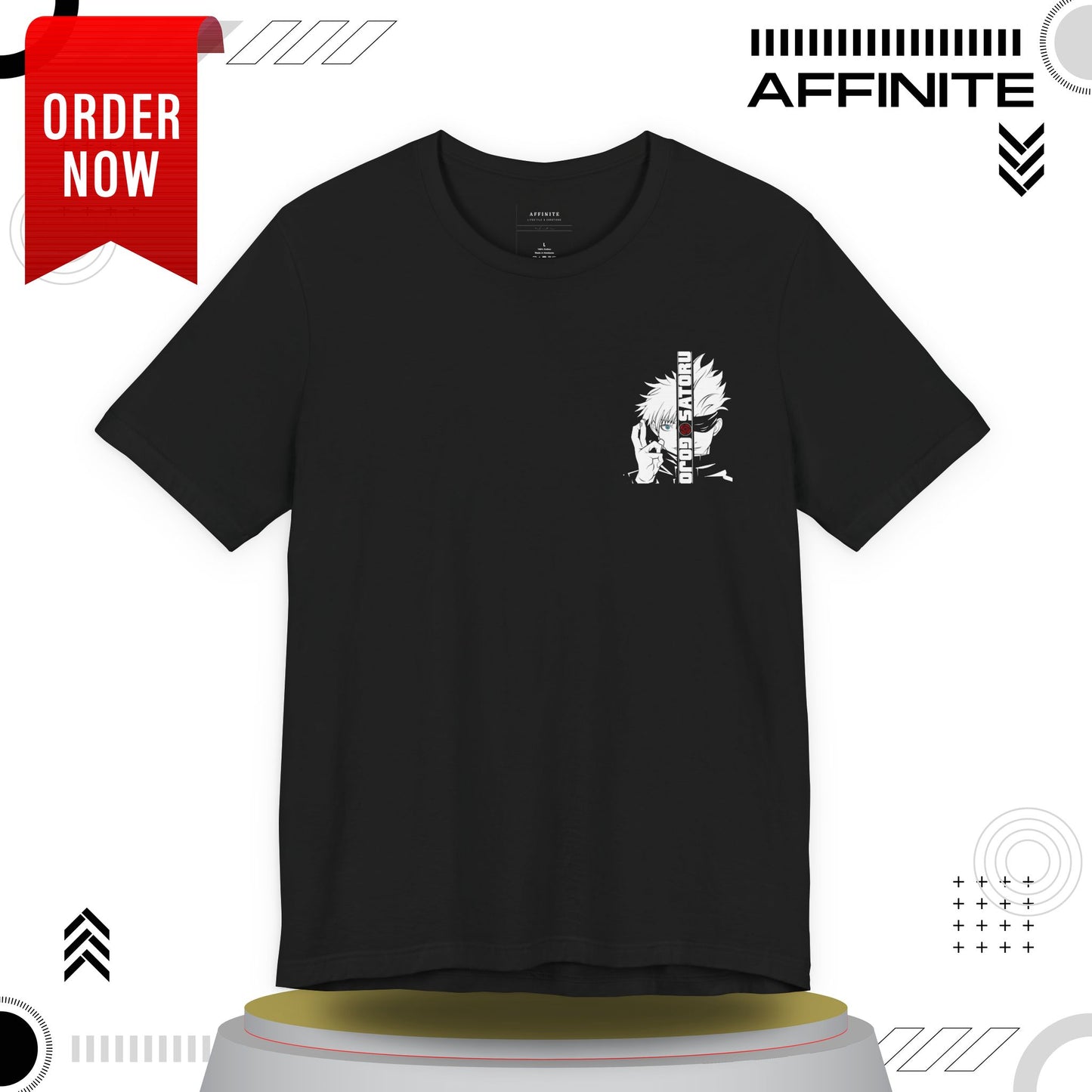 T-Shirt Unisex Anime Jujutsu Kaisen T-shirt - Gojou Satoru Design