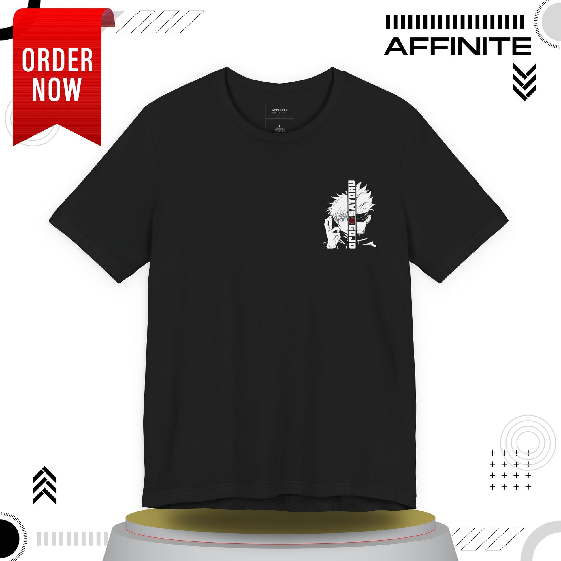 T-Shirt Unisex Anime Jujutsu Kaisen T-shirt - Gojou Satoru Design