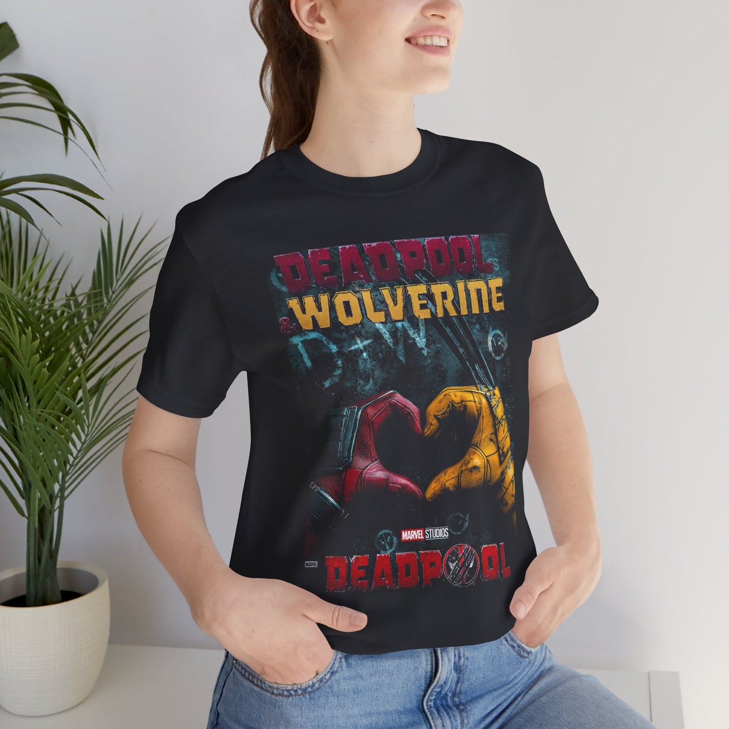 T-Shirt Deadpool Wolverine T-Shirt | Marvel Unisex Graphic Tee | Perfect Gift for Fans