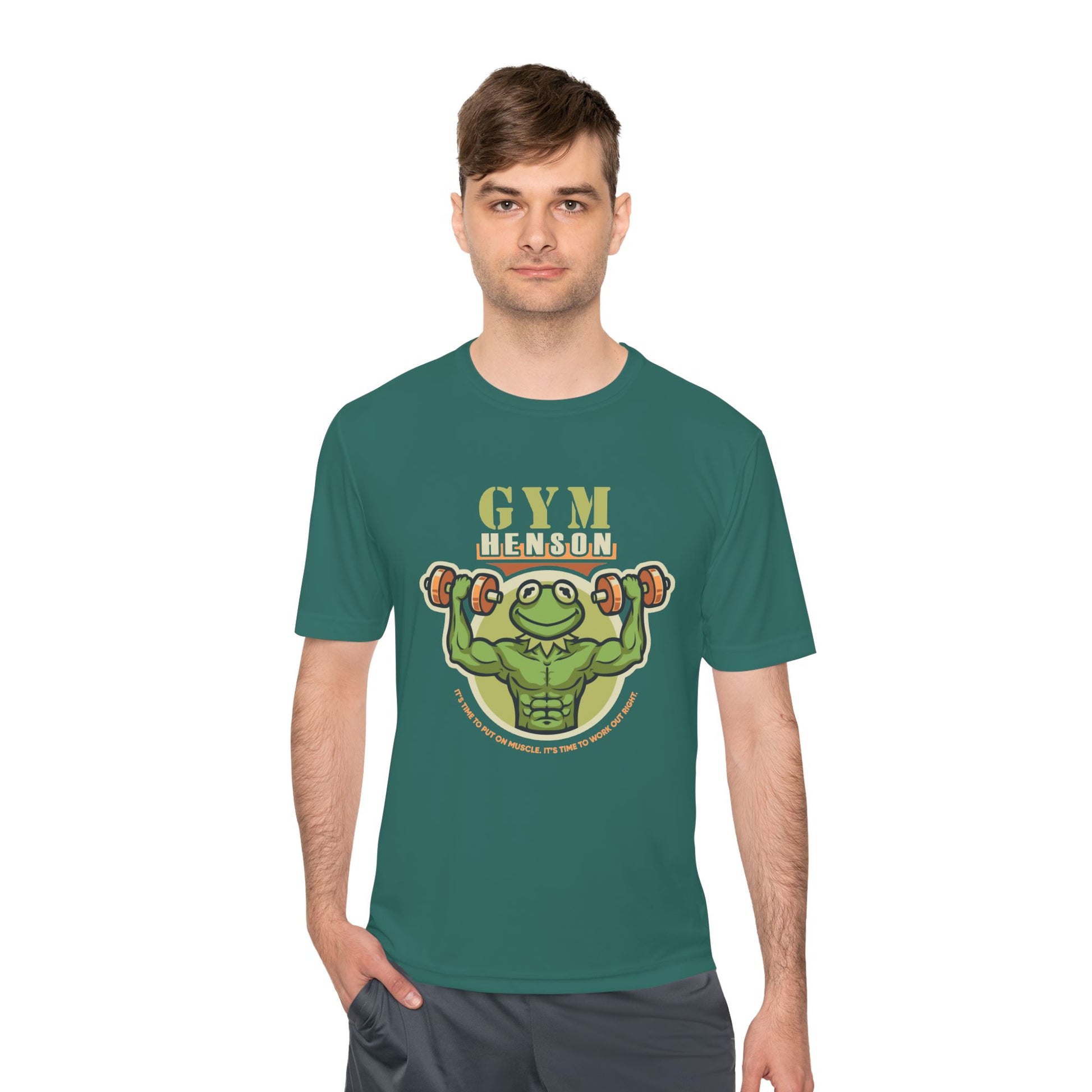 T-Shirt Workout Shirt - Gym Henson Moisture Wicking Tee | Motivational Fitness Apparel
