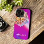 Vibrant 3D Cube Phone Case - Colorful Gradient Art for iPhone, Samsung & Pixel
