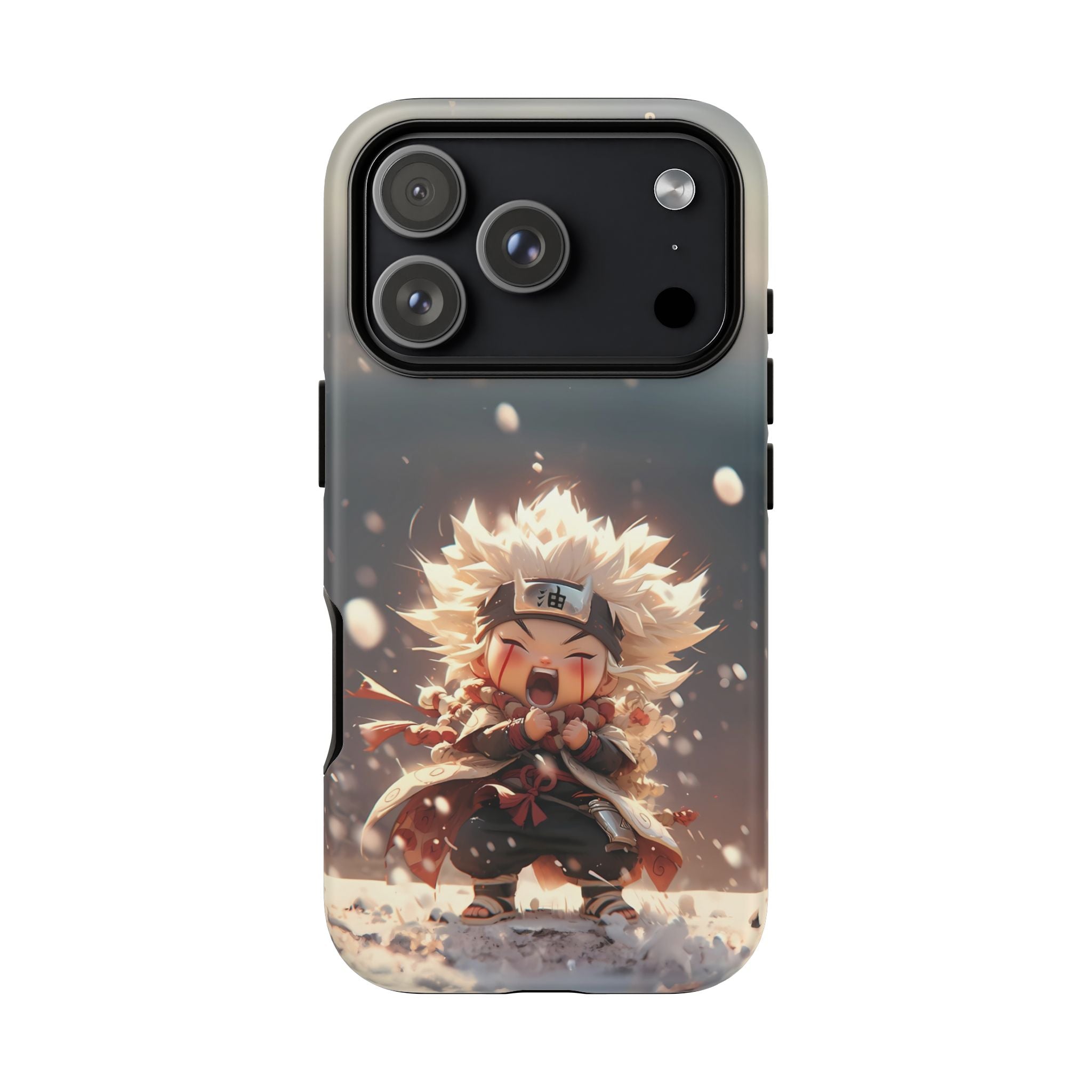 Anime Phone Case – Chibi Jiraiya Tough Protective Case for iPhone & Samsung