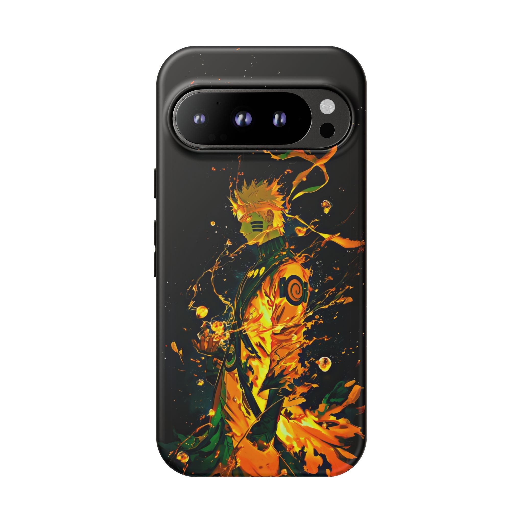 Naruto Kurama Phone Case - Nine Tails Fox Anime Protective Cover
