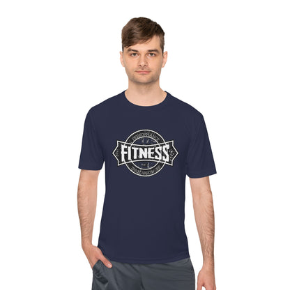 T-Shirt Moisture Wicking Fitness Shirt - Unisex Workout Tee for Gym, Running, Yoga