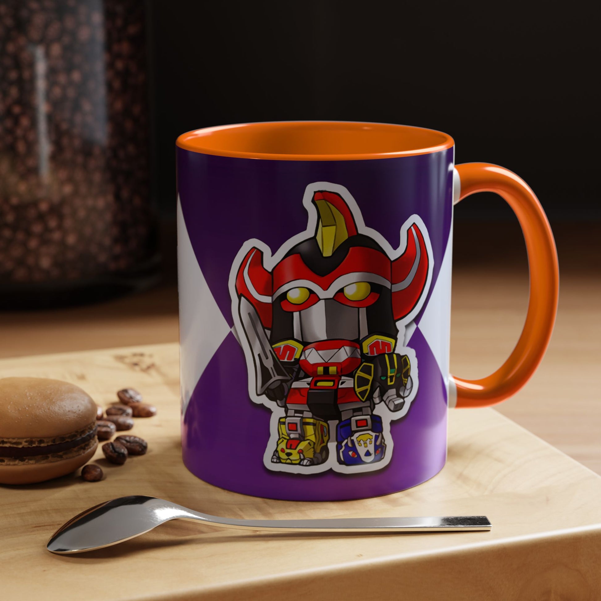 Mug Mighty Morphin Power Rangers Megazord Ceramic Mug - 11oz & 15oz Coffee Mug - Accent Mug for Pop Culture Fans