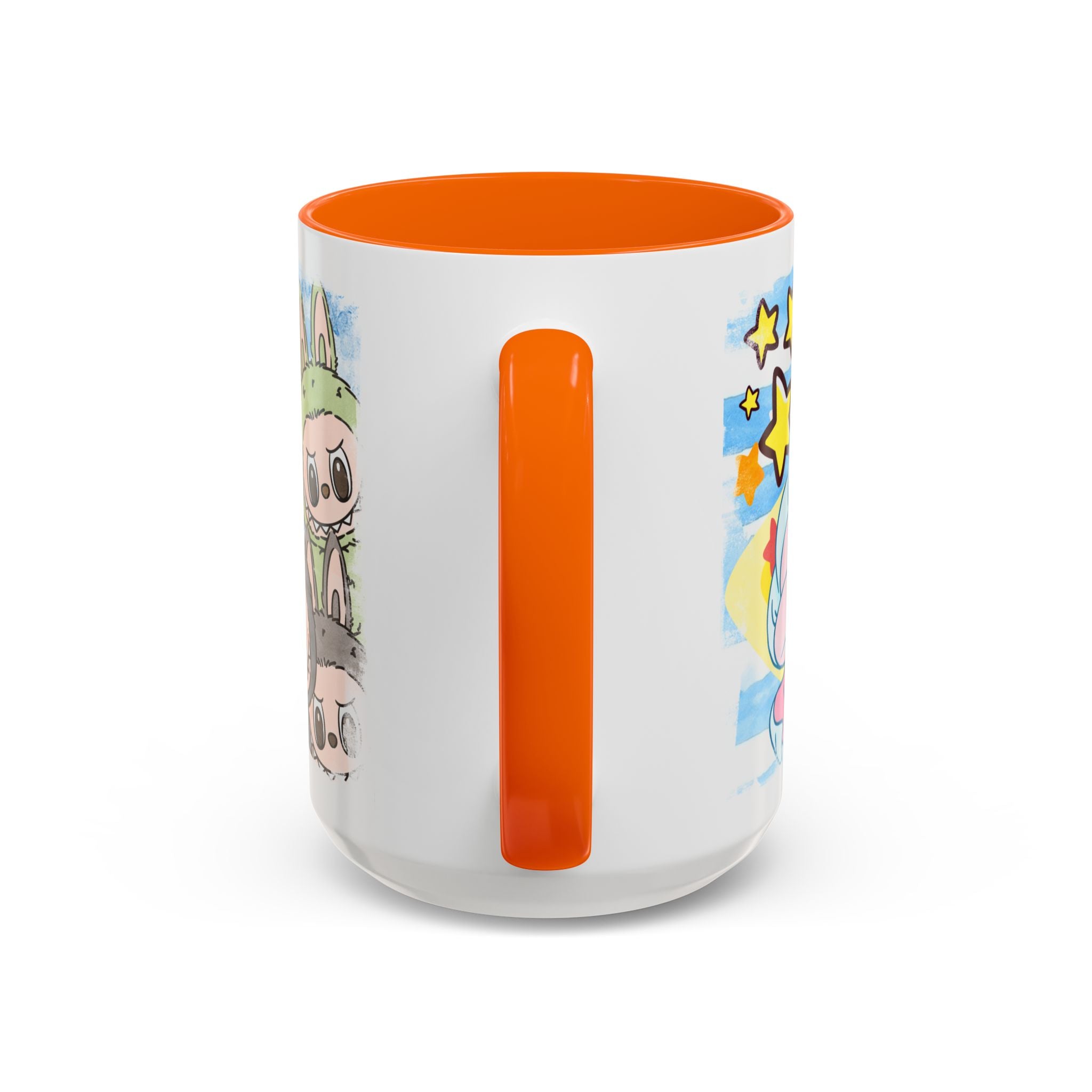 Lazy Yoga Accent Coffee Mug - Cute Animal Design 11oz & 15oz