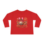 Toddler Long Sleeve Tee - 2025 Happy New Year Disco Design