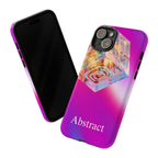 Vibrant 3D Cube Phone Case - Colorful Gradient Art for iPhone, Samsung & Pixel
