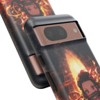 Chibi Nezuko Kamado Tough Phone Case – Anime Protective Case for iPhone & Samsung, UV Resistant, Durable & Stylish