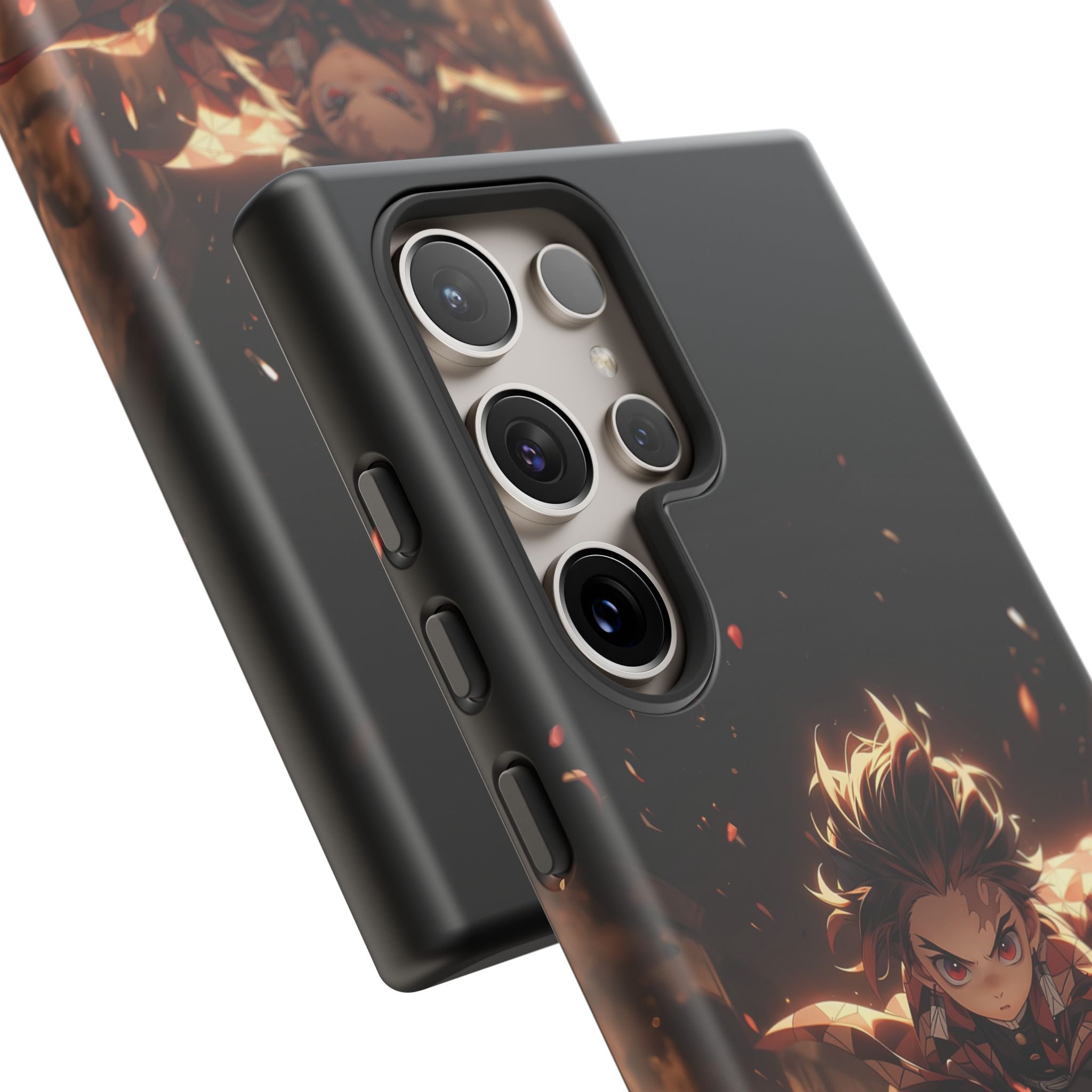 Tough Phone Case – Chibi Tanjiro Kamado Anime Protective Case for iPhone & Samsung